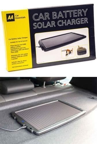 AA Solar Panel Battery Charger