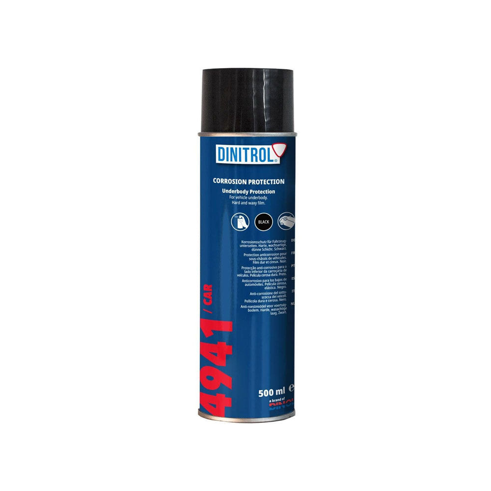 Dinitrol 4941 Underbody Chassis Rust Proofing Black Wax 500ml Aerosol Spray
