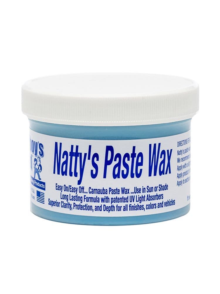 Poorboys World Nattys Paste Wax Carnauba Blue