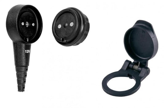 3 Piece Magcode Set 12 Volt DC Power Magnetic Connector POWER CLIP, PORT & COVER