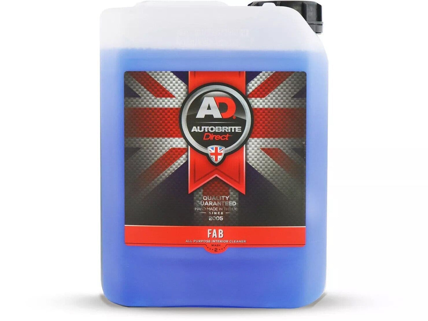 Autobrite Direct FAB Car Interior & Upholstery Cleaner Stain Remover 5L