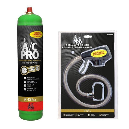 Car Air Con Conditioning Top up Aircon Recharge Refill Regas DIY Gas Kit
