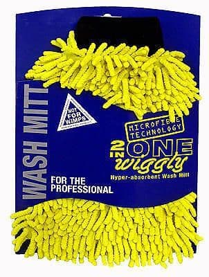 Car Wash Mitt 2 In 1 Wiggly Microfibre