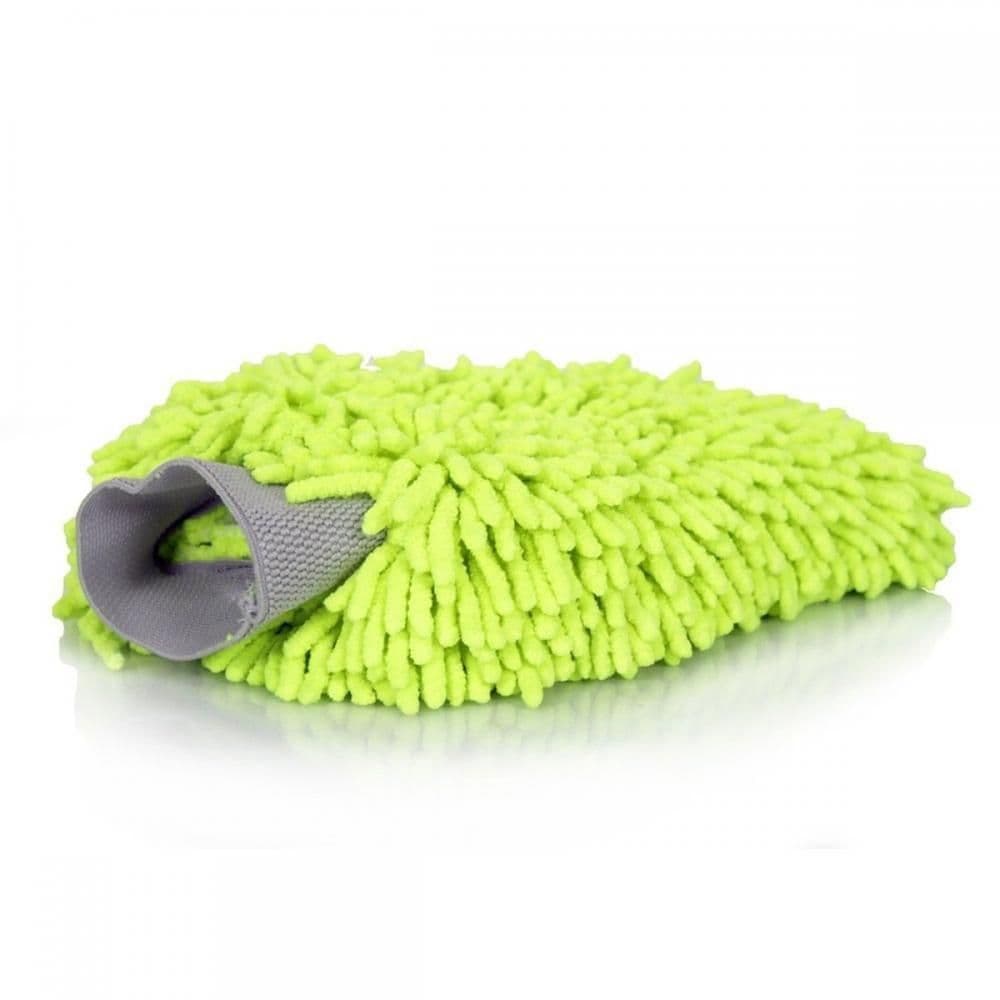 Chemical Guys Green Wash Mitt Chenille Microfibre