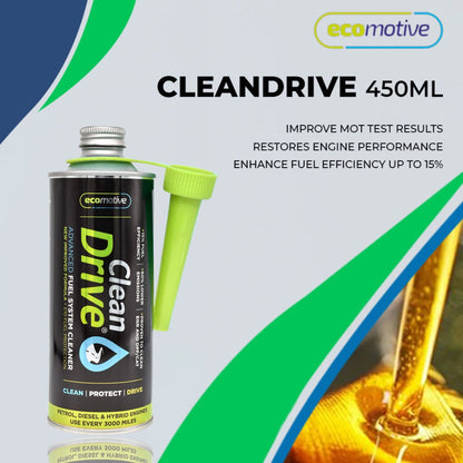 Clean Drive - Petrol & Diesel DPF Catalytic Converter & Fuel Cleaner