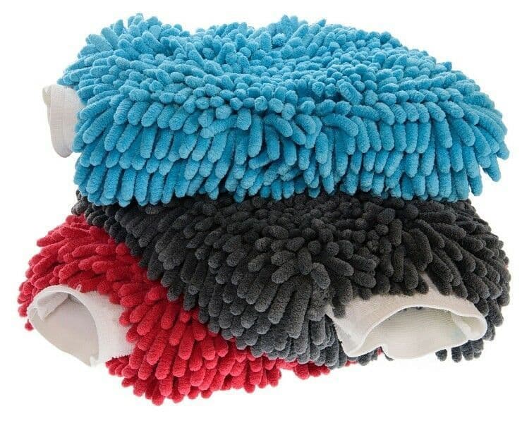 Deluxe Pro Noodle Wash Mitt Thick Microfibre Pile