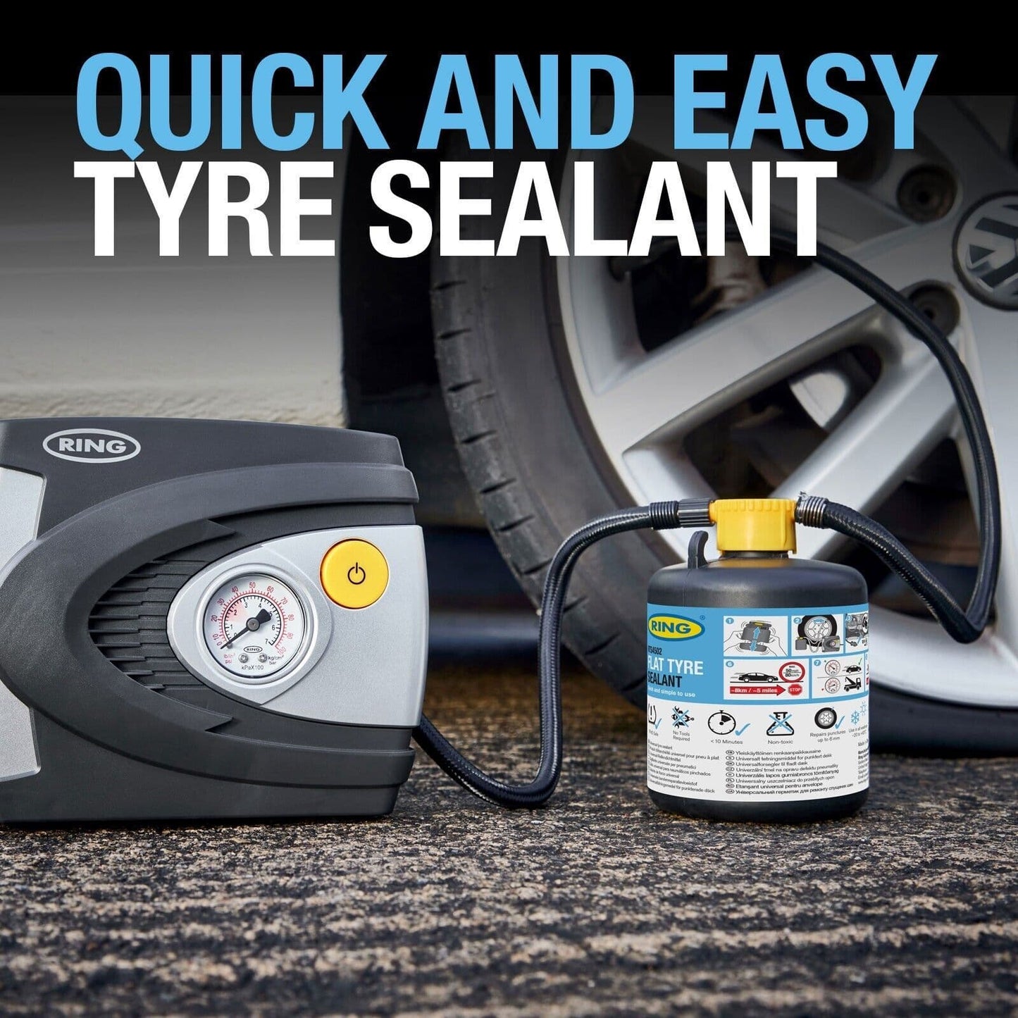 Flat Tyre Repair Kit - Ring RTK6