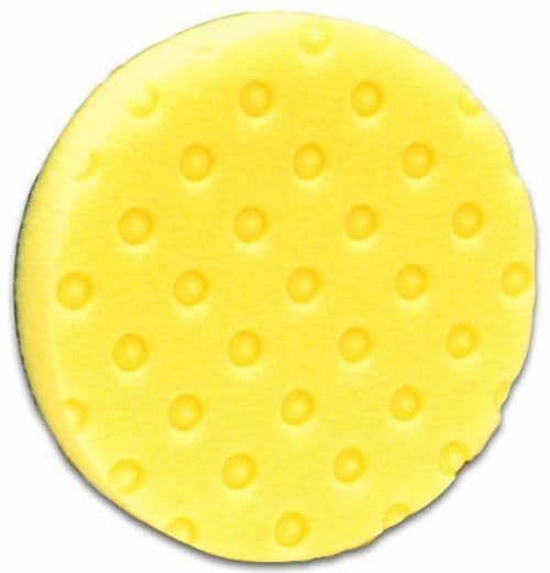 Lake Country CCS Yellow DA Foam Polishing Pad 6.5" Heavy Firm Cutting Compound