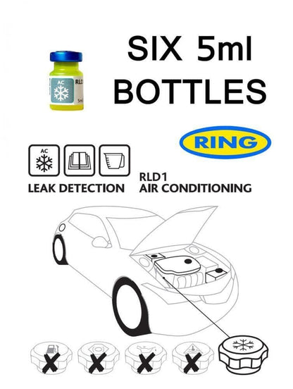 Leak Detection UV Dye For AC Air Conditioning System Ring RLD1