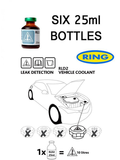 Leak Detection UV Dye For Cooling Antifreeze System Ring RLD2