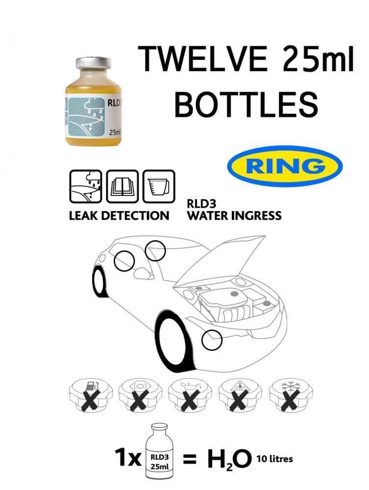 Leak Detection UV Dye For Water Ingress RLD3