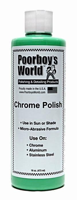 Poorboys Chrome Aluminium & Stainless Steel Polish 473ml
