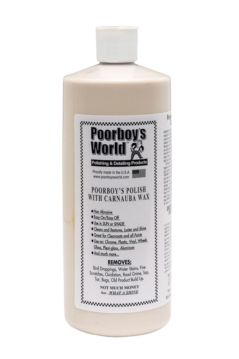 Poorboys Polish With Carnauba Wax White LARGE (946ml)