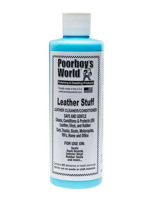 Poorboys World Leather Stuff Cleaner & Conditioner 16oz