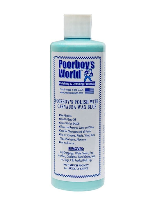 Poorboys World Polish With Carnauba Wax Blue 473ml