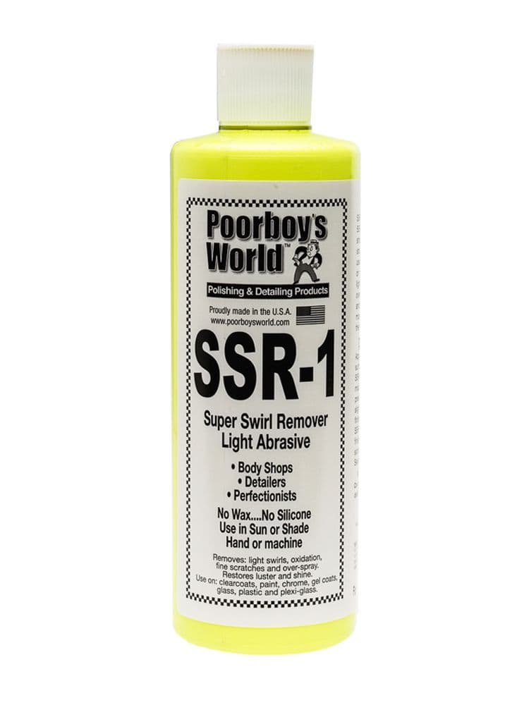 Poorboys World SSR1 Super Swirl Remover Light Compound