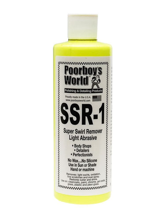 Poorboys World SSR1 Super Swirl Remover Light Compound