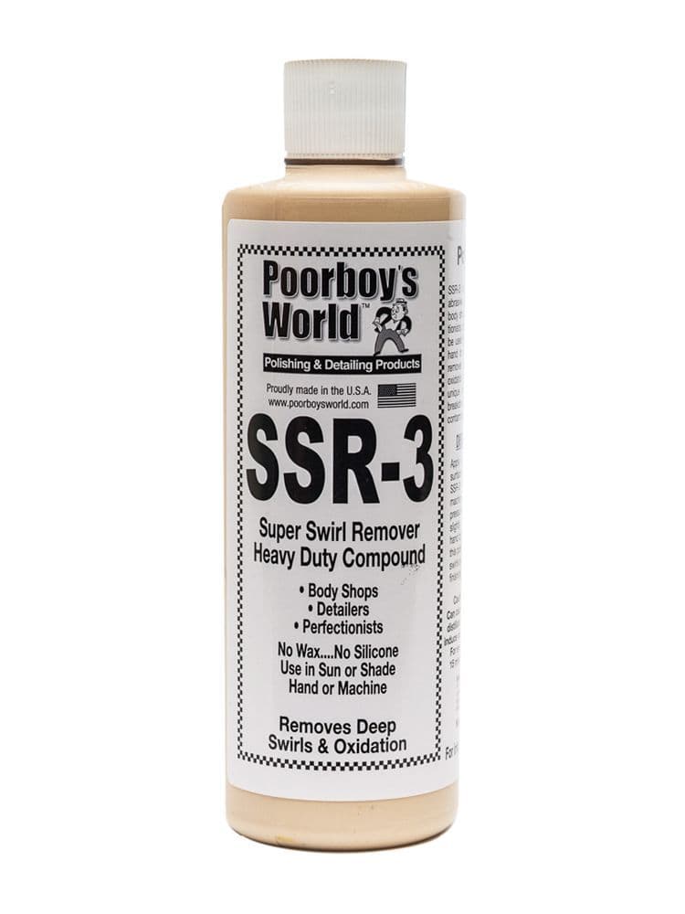 Poorboys World SSR3 Super Swirl Remover Heavy Compound – speeding.co.uk