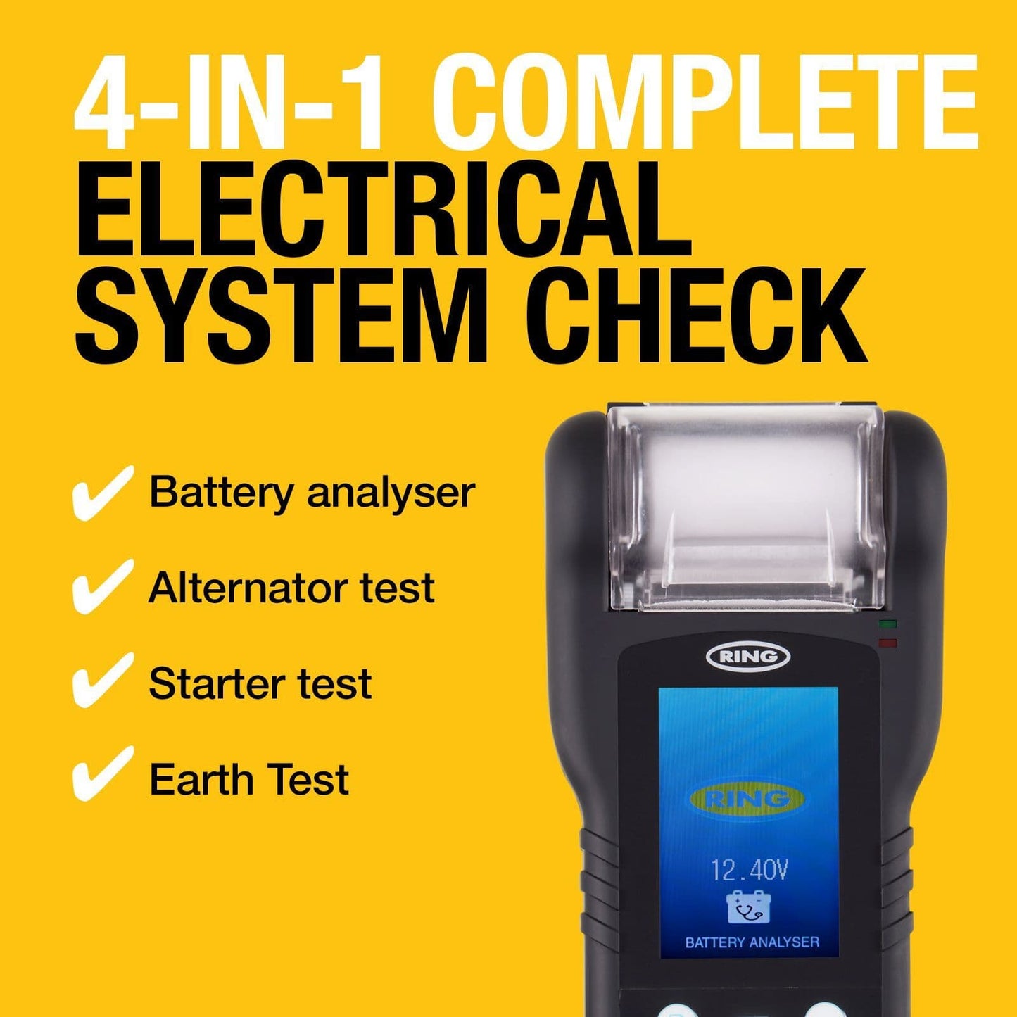 Ring Battery Analyser - RBAG950