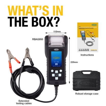 Ring Battery Analyser - RBAG950
