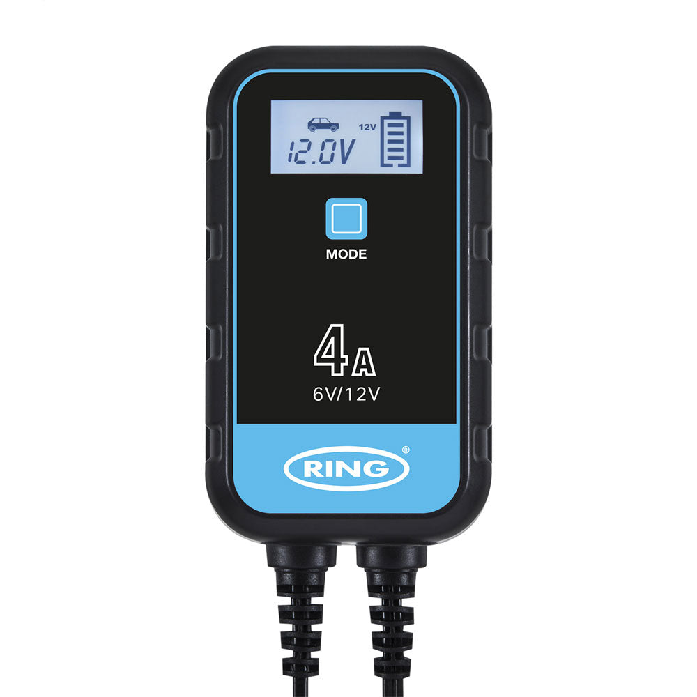 Ring SMARTCHARGE 4 - Smart Battery Charger & Maintainer 4A - RSC904T
