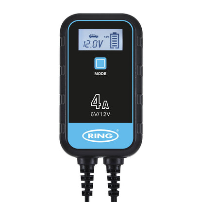 Ring SMARTCHARGE 4 - Smart Battery Charger & Maintainer 4A - RSC904T