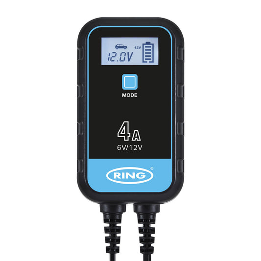 Ring SMARTCHARGE 4 - Smart Battery Charger & Maintainer 4A - RSC904T