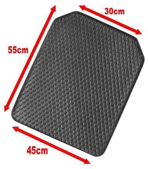 Car Rubber Footwell Tray Mat