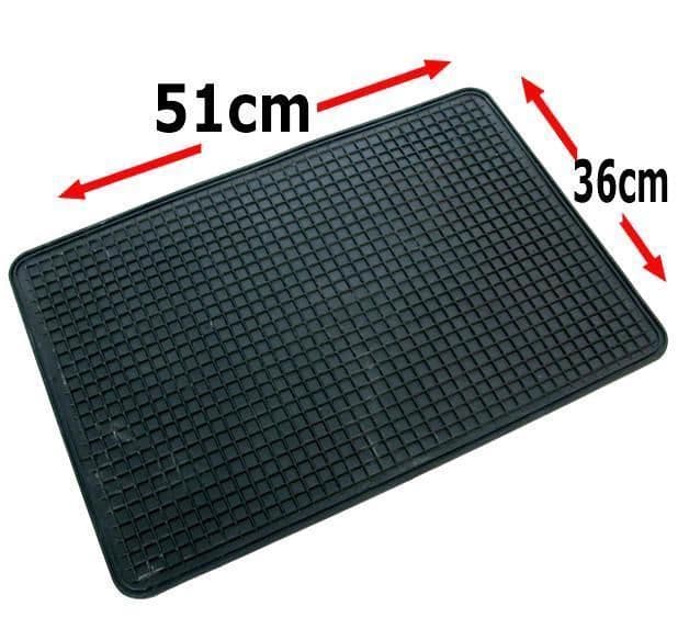 Single Rubber Car Mat  51 x 36 cm