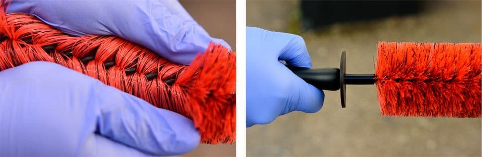 Small Advanced Car Wheel Cleaning Brush (156)