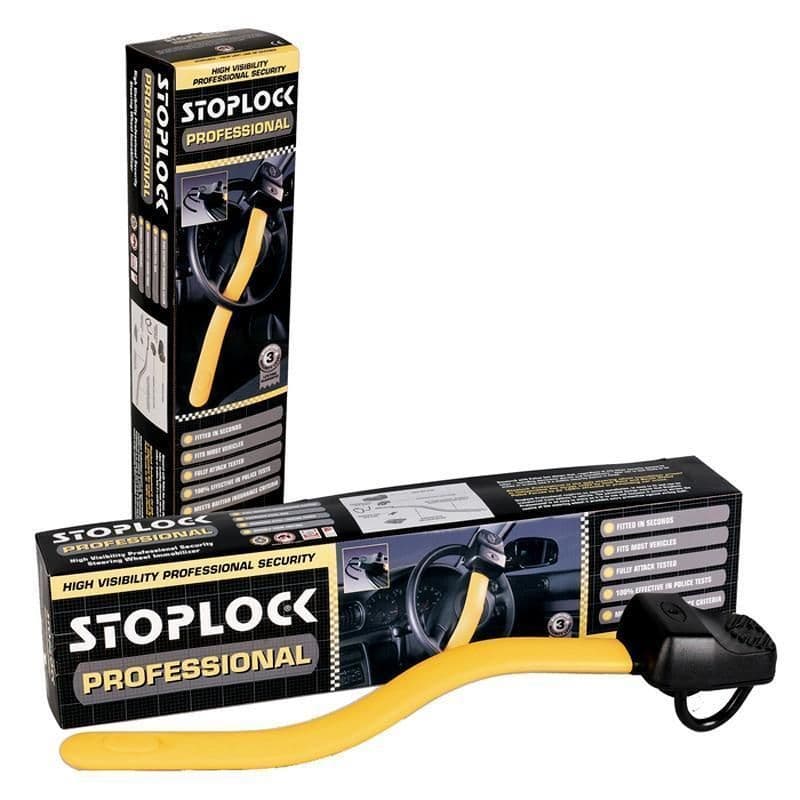 Stoplock Professional Car Steering Wheel Lock Thatcham Approved Stop L ...
